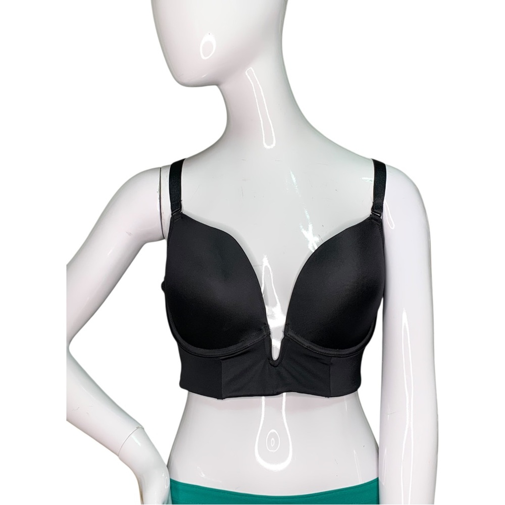 Cacique Bra NWT Plunge 42B Black